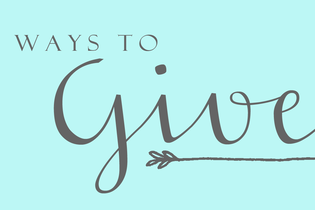 mws ways to give